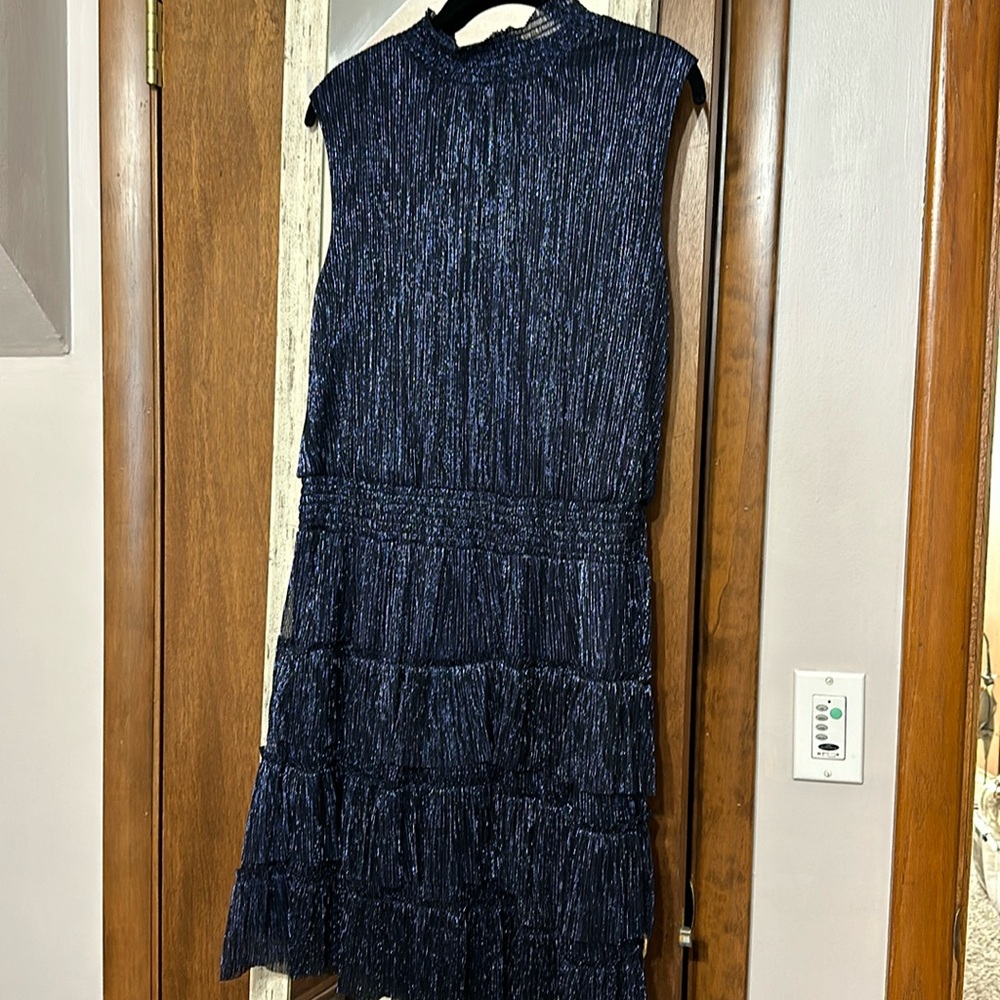 Midnight Blue Party Dress